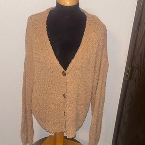 Social Standards by Sanctuary Chunky Knit Button Down Sweater Size XXL